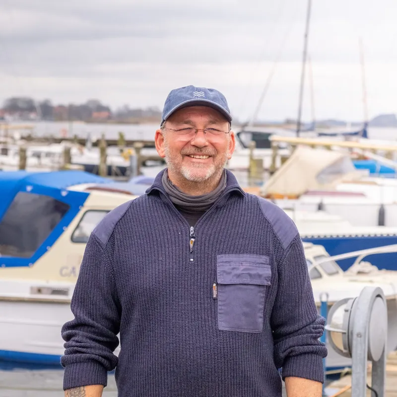 Rainer, Hafenmeister im Wiking Yachthafen Schleswig